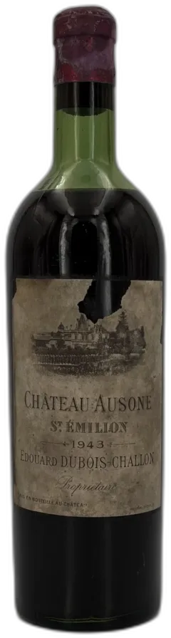 image du vin Château Ausone 1943 Saint-Emilion 1er Grand Cru Classé A
