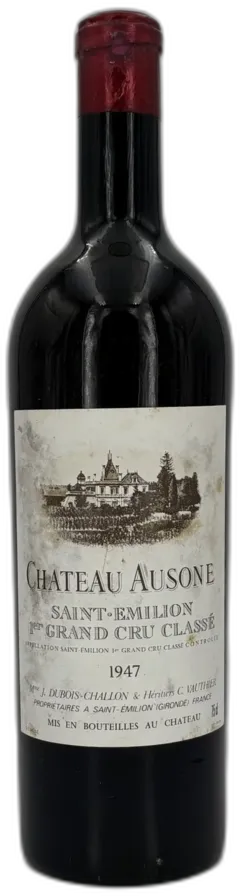 photos du vin Château Ausone 1947 Saint-Emilion 1er Grand Cru Classé A