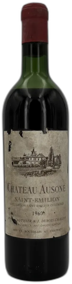 photos du vin Château Ausone 1960 Saint-Emilion 1er Grand Cru Classé A