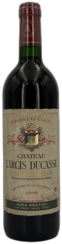 photo du vin Château Larcis Ducasse 1996 Saint-Emilion 1er Grand Cru Classé