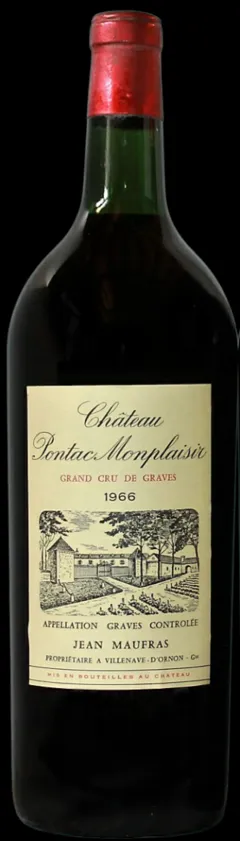 photo du vin Château Pontac Monplaisir 1966 Magnum