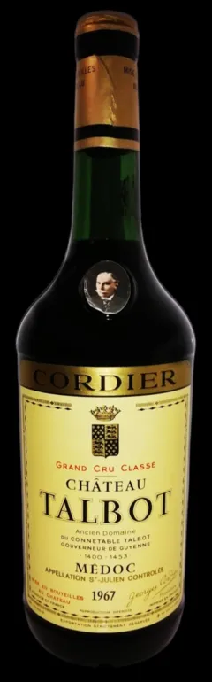 image du vin Château Talbot 1967