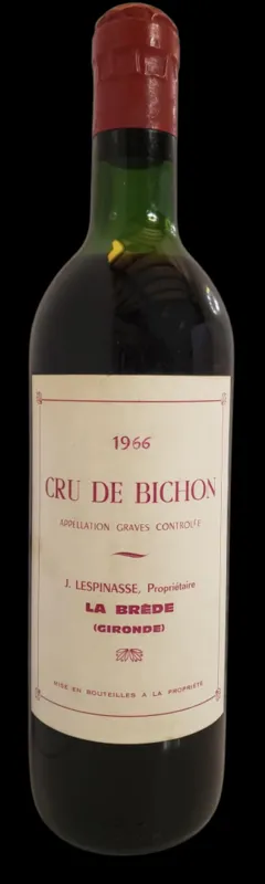 image du vin Cru de Bichon 1966