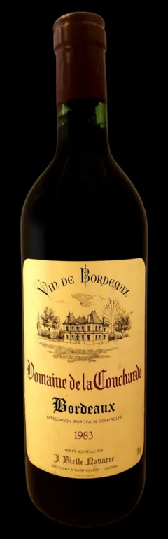 image du vin Domaine de la Coucharde 1983