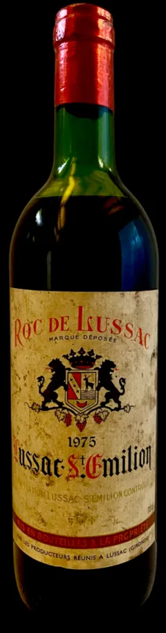 image du vin Roc de Lussac 1975