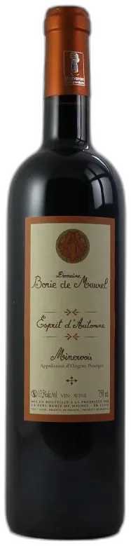 photo du vin Domaine Borie de Maurel Esprit d’Automne 2021 Aop Minervois