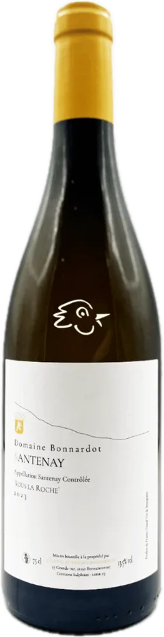 vue du vin Santenay Blanc Sous la Roche 2023