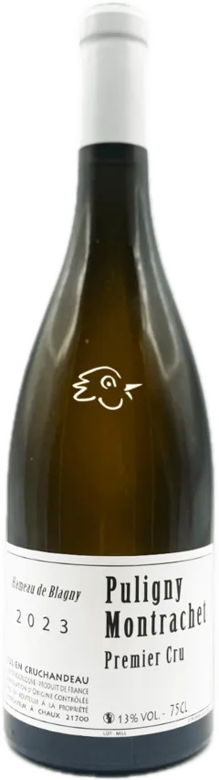 vue du vin Puligny Montrachet 1er Cru Hameau de Blagny 2023