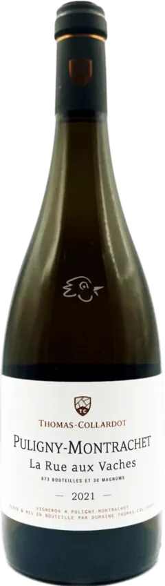 capture du vin Puligny Montrachet la Rue Aux Vaches 2021