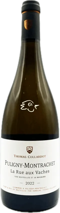 photo du vin Puligny Montrachet la Rue Aux Vaches 2022