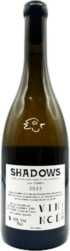 illustration du vin Shadows Saint Aubin 1er Cru la Combe 2023