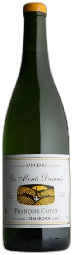 vue du vin François Cotat Sancerre les Monts Damnés 2020