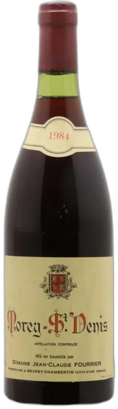 photo du vin Domaine Fourrier Morey-Saint-Denis 1984