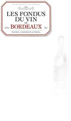 image du vin les Fondus du Vin du Bordeaux