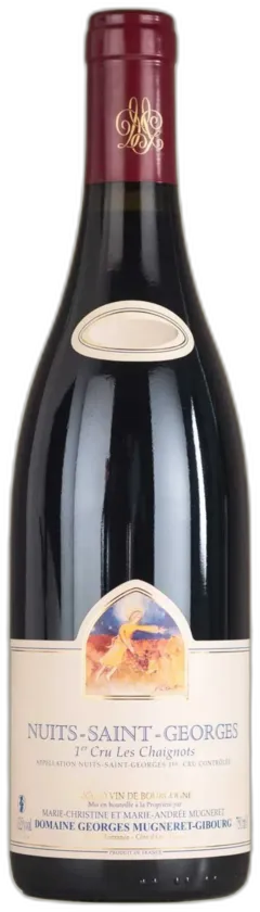 image du vin Domaine Mugneret Gibourg Nuits Saint Georges 1er Cru les Chaignots 2018
