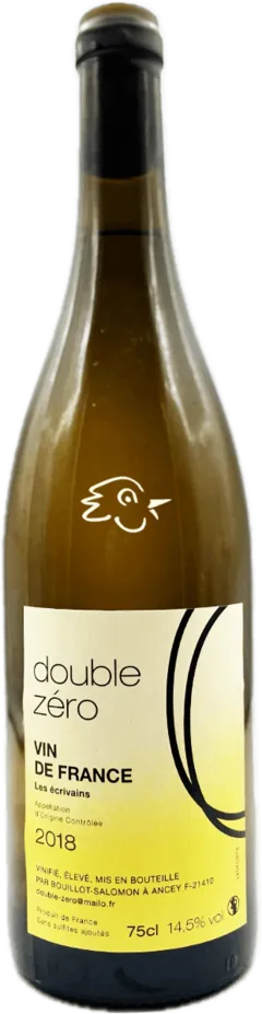 photo du vin Chardonnay Oxydatif les Ecrivains 2018