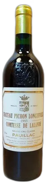 illustration du vin Château Pichon-Longueville-Comtesse de Lalande 1993 Pauillac