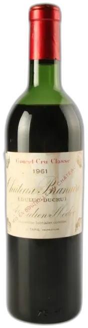 photo du vin Château Branaire-Ducru 1961 Saint-Julien