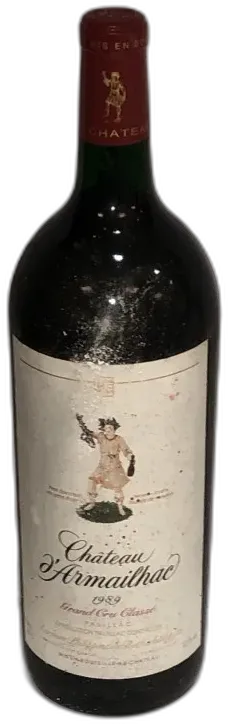 photo du vin Château d’Armailhac 1989 Magnum) Pauillac