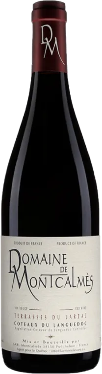 illustration du vin Domaine de Montcalmès Rouge 2017 Terrases du Larzac