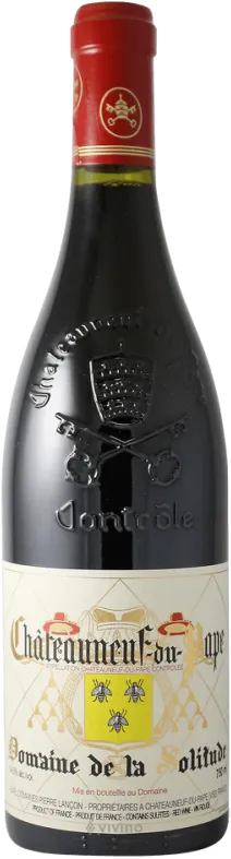 photo du vin Châteauneuf du Pape '' Tradition '' Domaine de la Solitude Famille Lançon