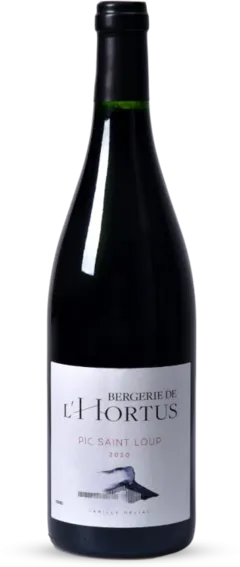 vue du vin Bergerie de l’Hortus Rouge 2023 Pic Saint Loup