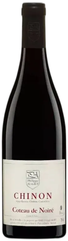 aperçu du vin Chinon "Côteau de Noiré" 2020 Philippe Alliet