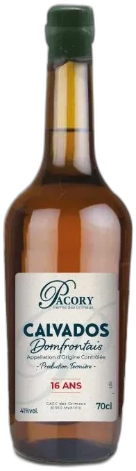 image du vin Calvados Domfrontais 16 Ans Pacory Ferme des Grimaux