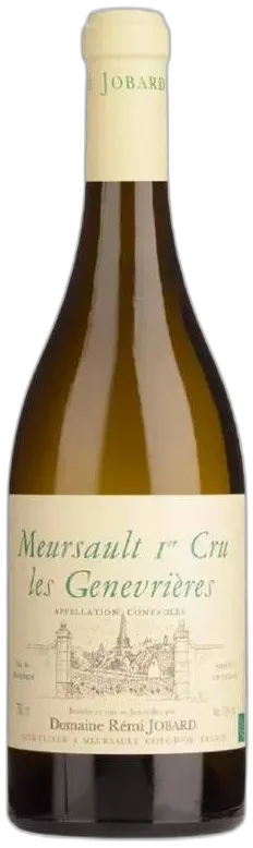 vue du vin Meursault 1er Cru "Genévrières" 2022 Domaine Rémi Jobard