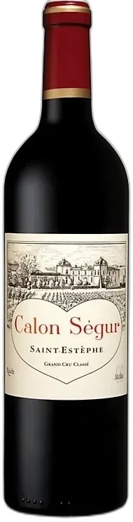 aperçu du vin Château Calon-Ségur 2018 Saint Estèphe