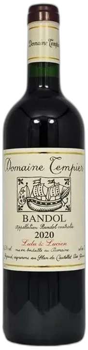 image du vin Domaine Tempier Bandol 'Lulu & Lucien' 2022