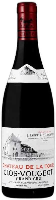 photo du vin Clos de Vougeot Grand Cru 2022 Château de la Tour