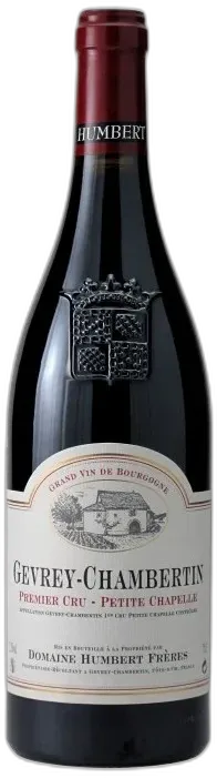 vue du vin Gevrey-Chambertin 1er Cru Petite Chapelle 2022 Domaine Humbert