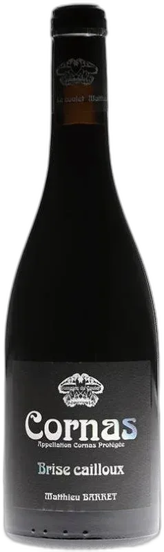 illustration du vin Matthieu Barret Cornas Brise Cailloux 2022