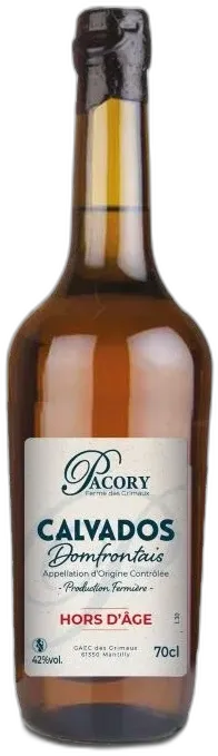 photos du vin Calvados Domfrontais Hors d’Age Pacory Fereme des Grimaux