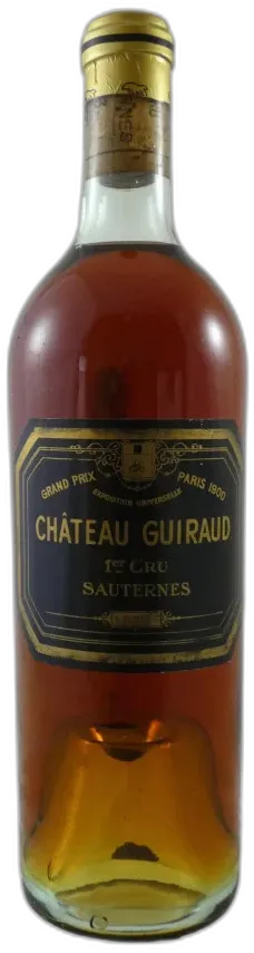 vue du vin Château Guiraud 1893