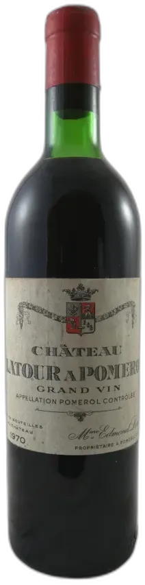 photo du vin Château Latour à Pomerol 1970