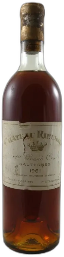 vue du vin Château Rieussec