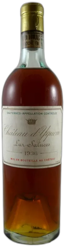 image du vin Château d' Yquem 1936