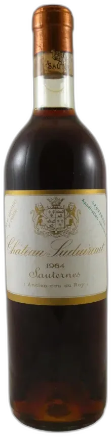 photo du vin Château Suduiraut 1964