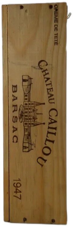 photo du vin Château Caillou Crème de Tête 1947