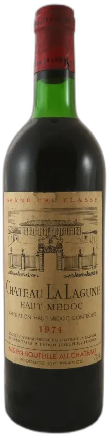 image du vin Château la Lagune 1974