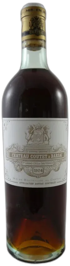 illustration du vin Château Coutet 1924