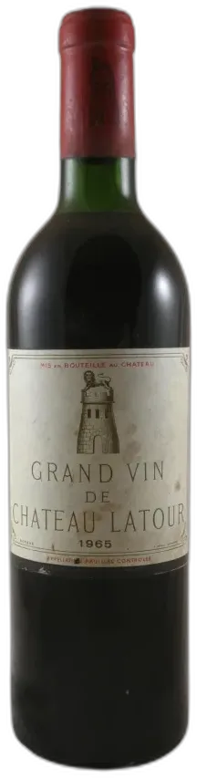 image du vin Château Latour 1965