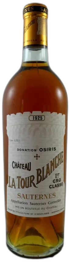 illustration du vin Château la Tour Blanche 1925