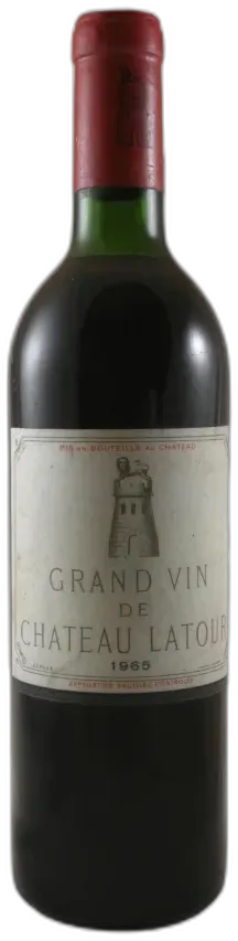 image du vin Château Latour 1965