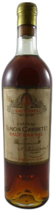 illustration du vin Château Simon Carretey 1947