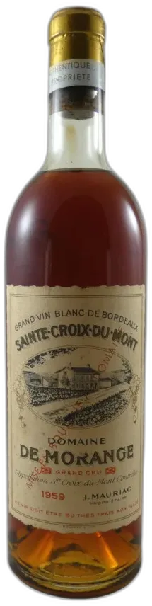 illustration du vin Domaine de Morange 1959