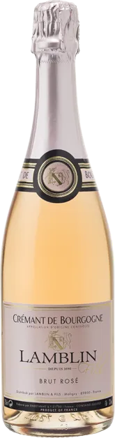 capture du vin Crémant de Bourgogne Rosé
