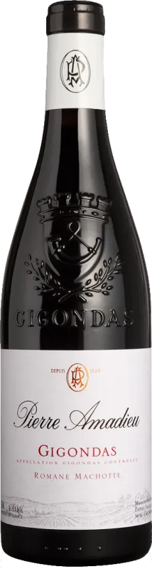 image du vin Amadieu Gigondas Rouge Romane Machotte